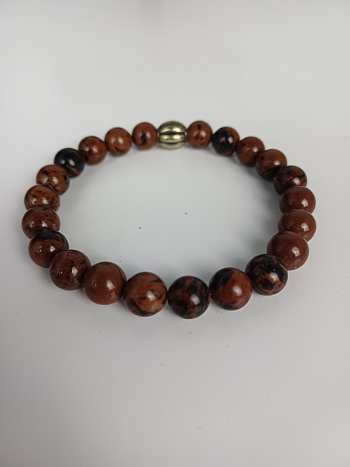 Obsidyen Taşından Bileklik - Görsel 4