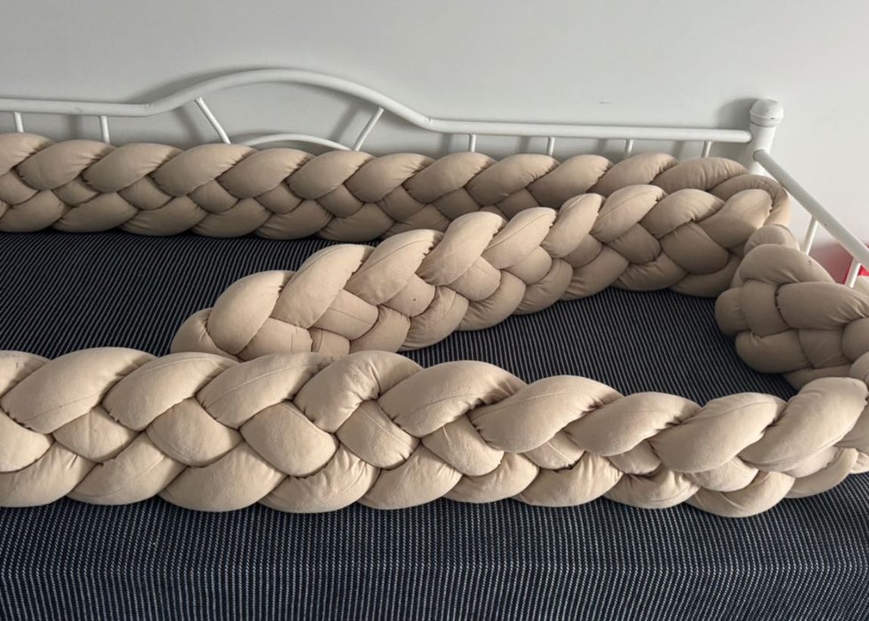 Örgü Çocuk Yatak Kenarlığı - Görsel 2