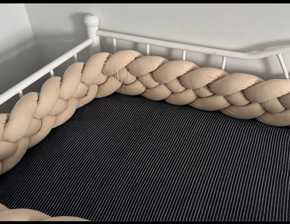 Örgü Çocuk Yatak Kenarlığı - Görsel 3