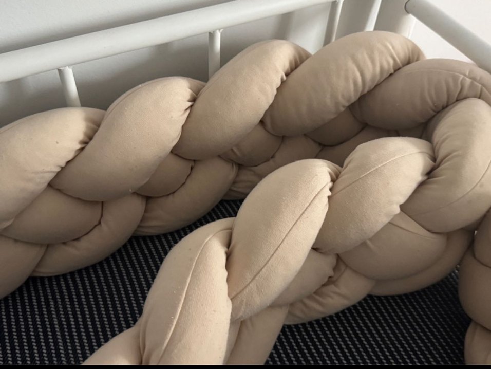 Örgü Çocuk Yatak Kenarlığı - Görsel 4