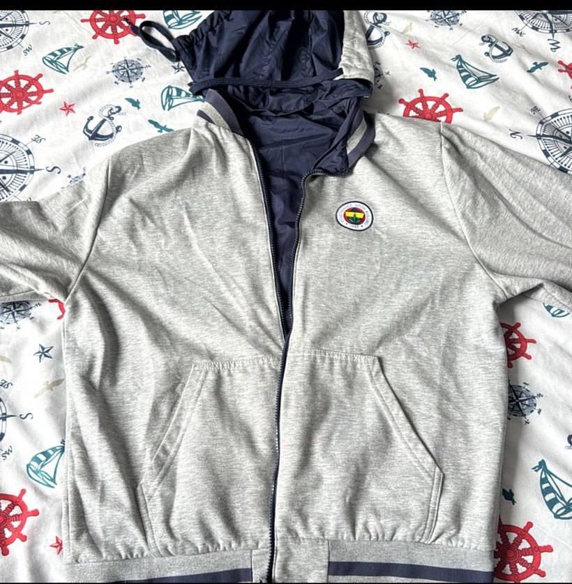 Fenerbahçe çift taraflı mont - Görsel 2