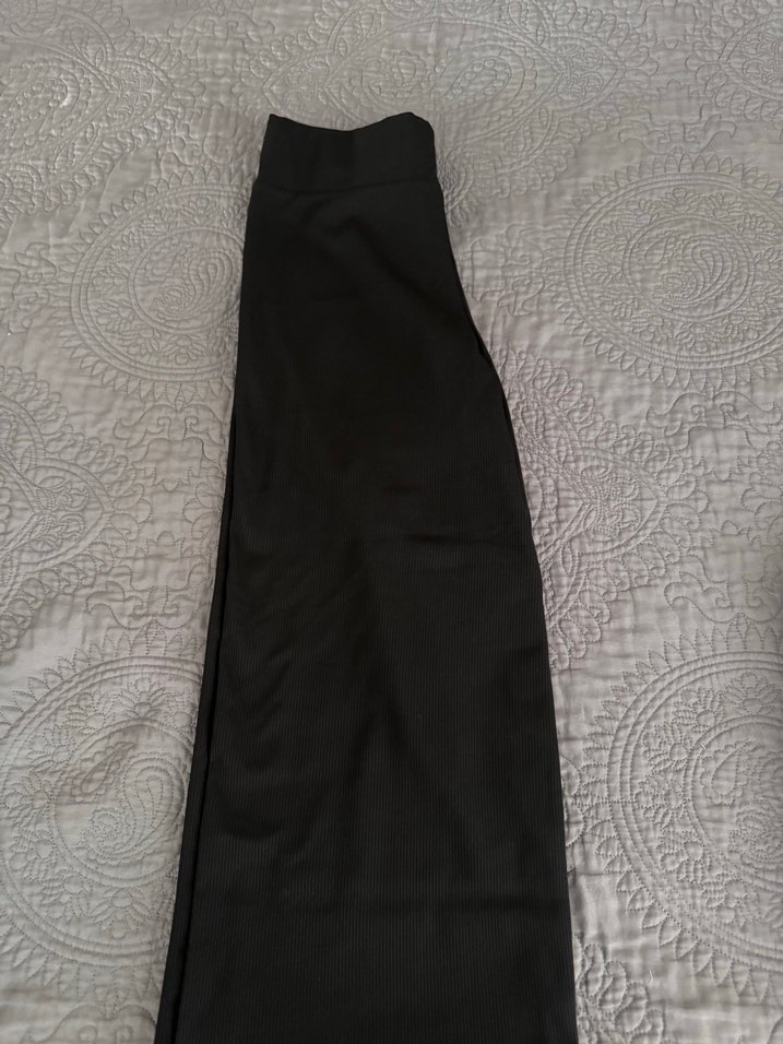 Siyah Kadın Uzun Kumaş Pantolon - Görsel 4