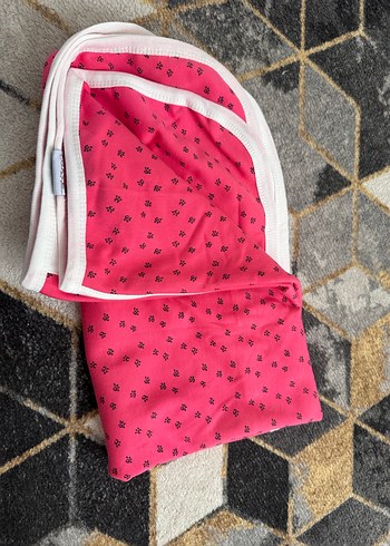 Pembe Baskılı Çocuk Battaniyesi - Görsel 2