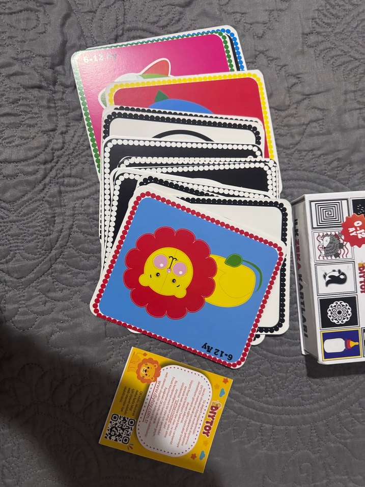 Bebeğimin İlk Zeka Kartları - 0-12 Ay - Görsel 3