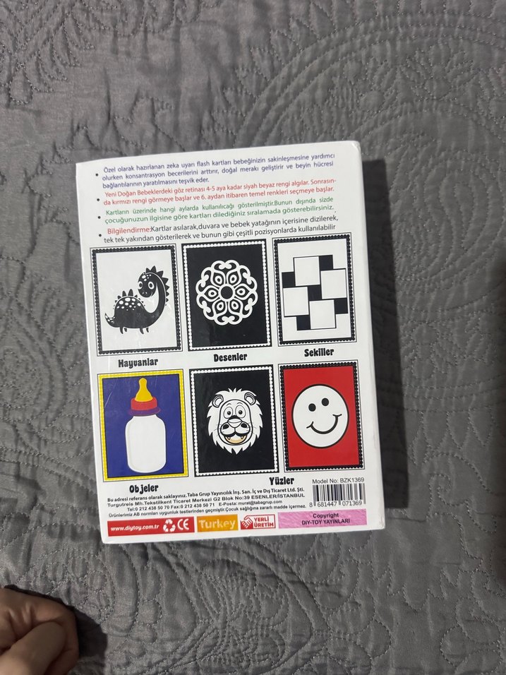 Bebeğimin İlk Zeka Kartları - 0-12 Ay - Görsel 2