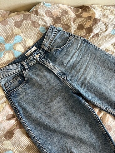 m Beden mavi Renk Mango Jean