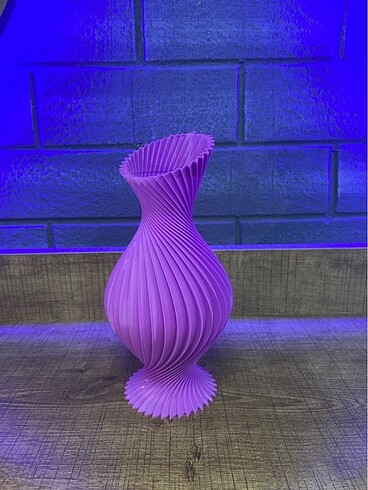 3D yazıcı ile yapılan Vazo