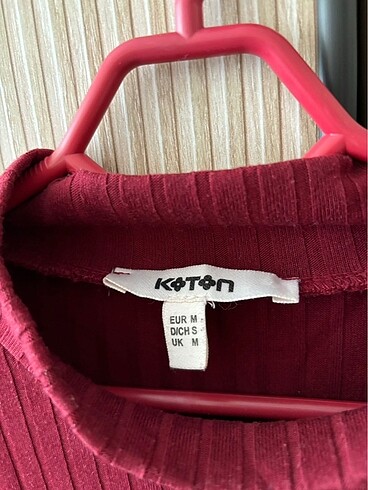 m Beden bordo Renk Uzun kol tshirt