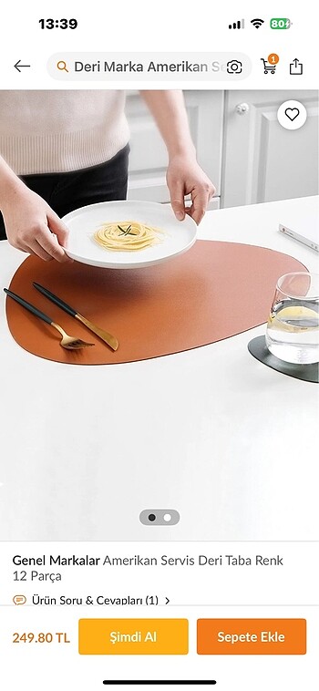 H&M Home Deri Amerikan servis
