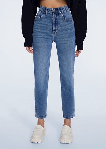 Slim mom fit jean - Görsel 2