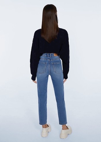 Slim mom fit jean - Görsel 3