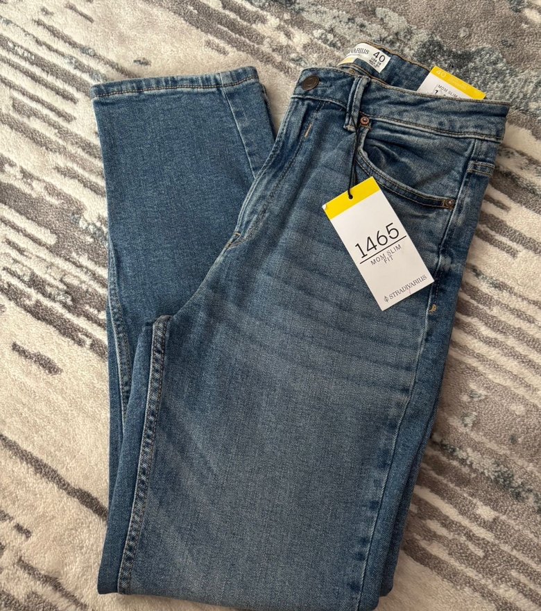 Slim mom fit jean - Görsel 5