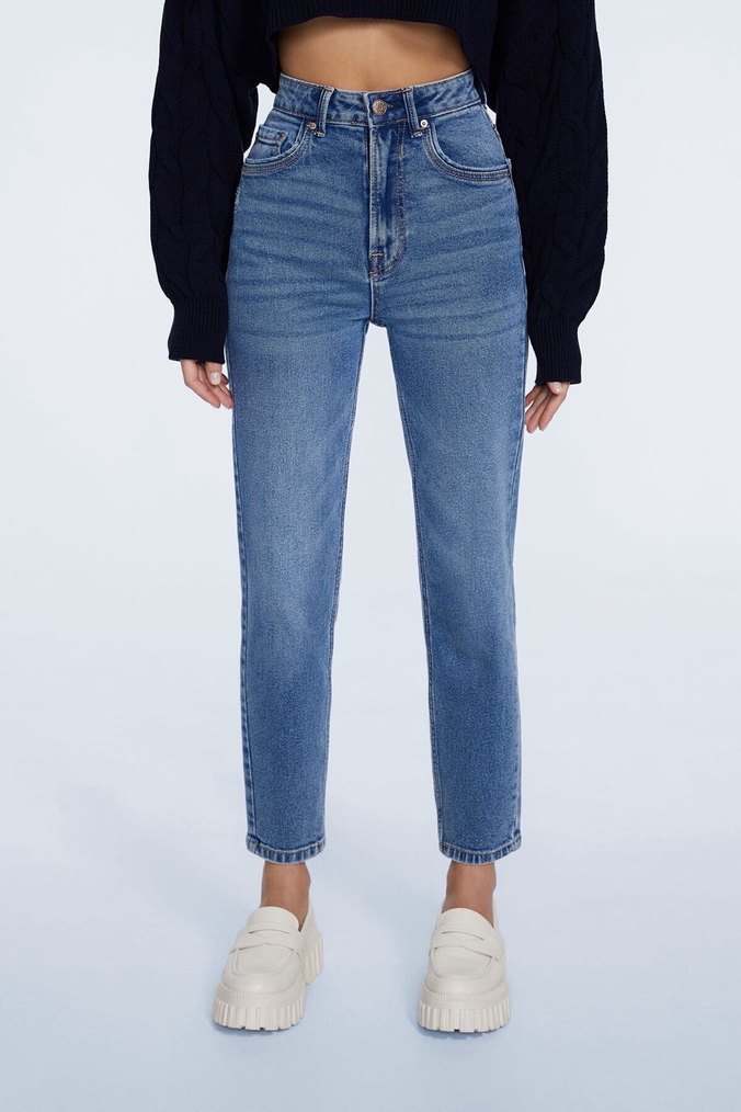 Slim mom fit jean - Görsel 2