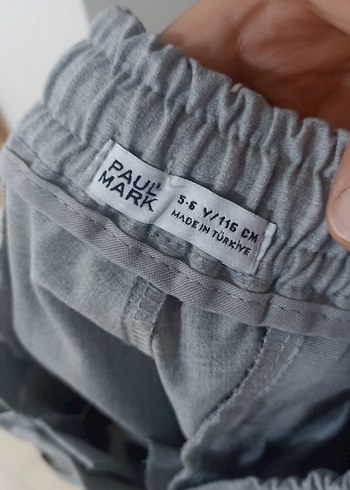 Gri erkek çocuk pantolon (5/6)