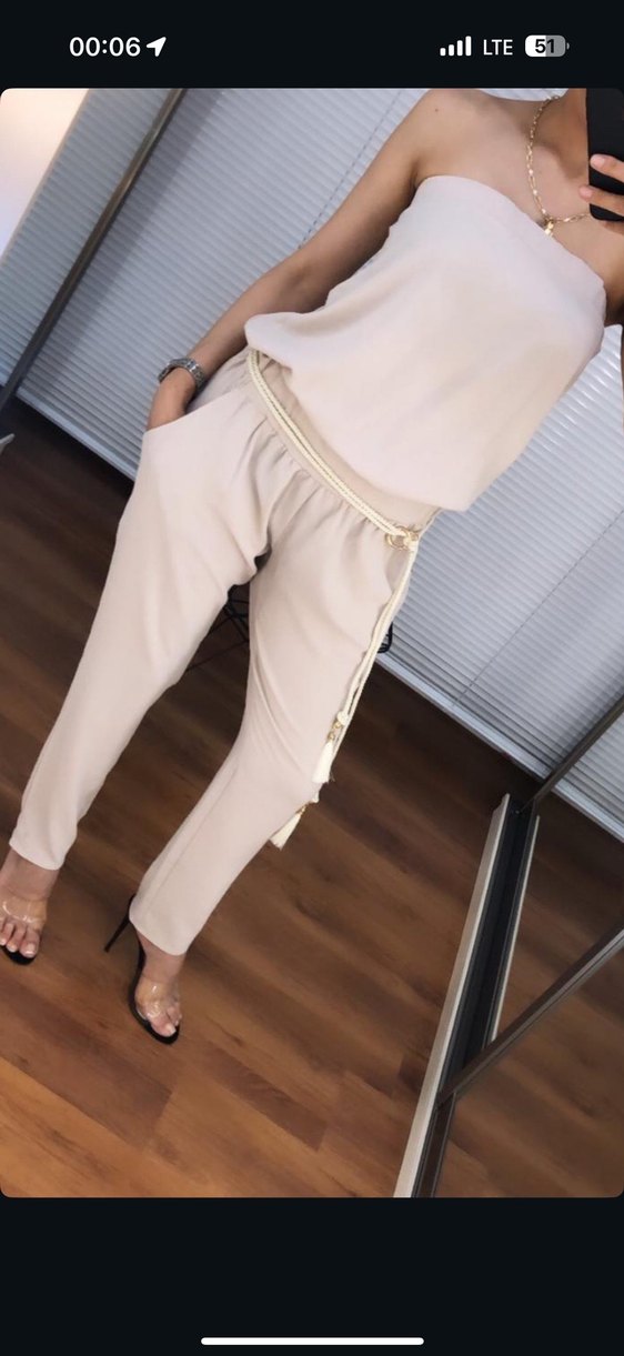 Kemerli Straplez Tulum - Görsel 2