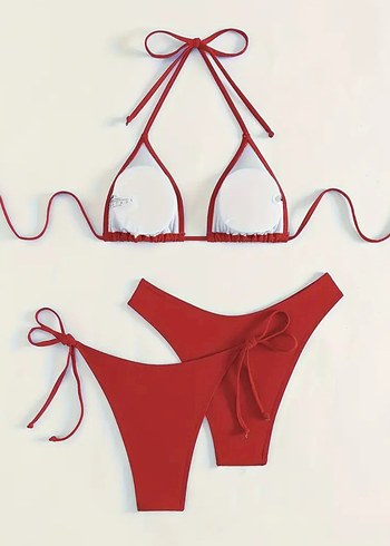 Shein 3 Parça Bikini Takımı - Görsel 2