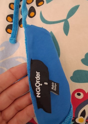 NG Order Mavi Bağcıklı Mini Bikini Takımı - Görsel 6