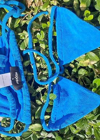 NG Order Mavi Bağcıklı Mini Bikini Takımı - Görsel 7