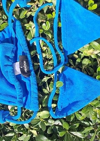 NG Order Mavi Bağcıklı Mini Bikini Takımı - Görsel 4