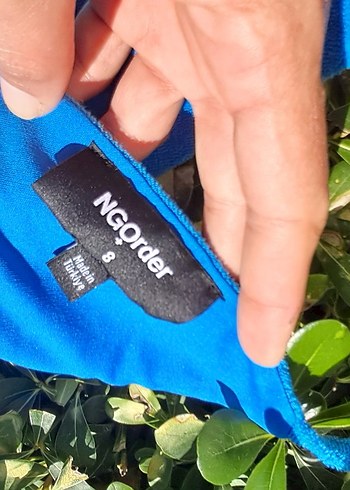 NG Order Mavi Bağcıklı Mini Bikini Takımı - Görsel 8