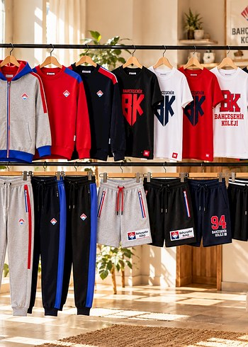 Diğer Bahcesehir Beyaz Bisiklet Yaka Tisort