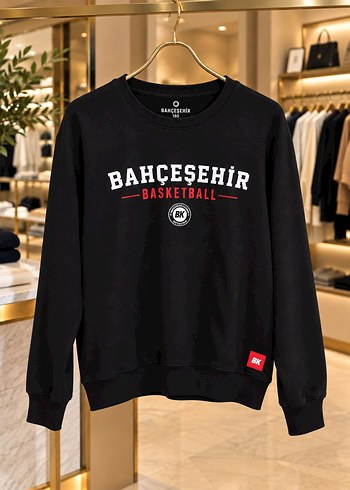 Diğer Bahcesehir Basketball Siyah Sweatshirt