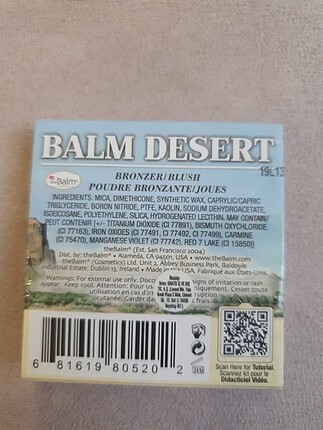 The Balm The Balm- Balm desert - bronzer 