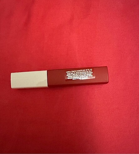 Beden kırmızı Renk Maybelline Super Stay Matte Ink 117- Groundbreaker