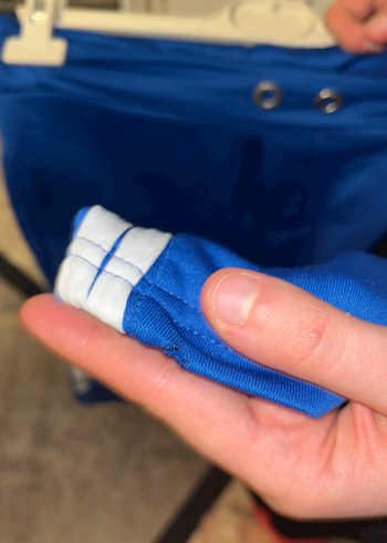 Kemerli Lacivert Erkek Eşofman Altı - Görsel 3