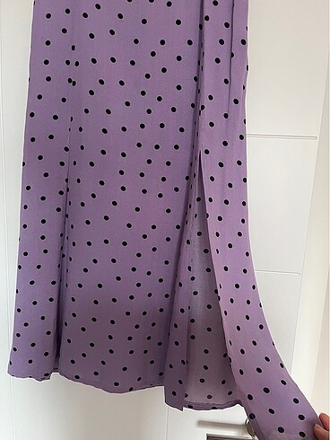 Puantiyeli Trendyol Bluz Etek Takım - Görsel 3