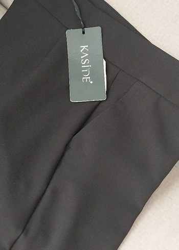 Diğer KASIDE Siyah Kadın Kumaş Pantolon