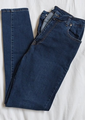 Lacivert Kadın Denim Pantolon