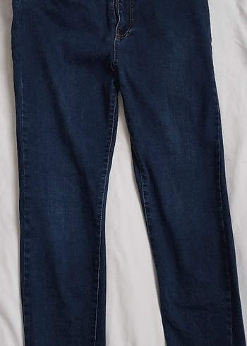 32 Beden lacivert Renk Lacivert Kadın Denim Pantolon