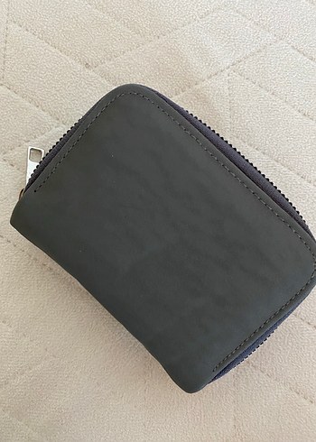 LC Waikiki Gri Fermuarlı Minimalist Kadın Cüzdanı