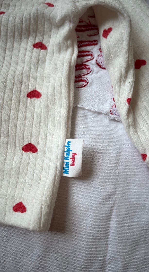 Kız Bebek Düğmeli Hastane Kıyafeti - Görsel 4