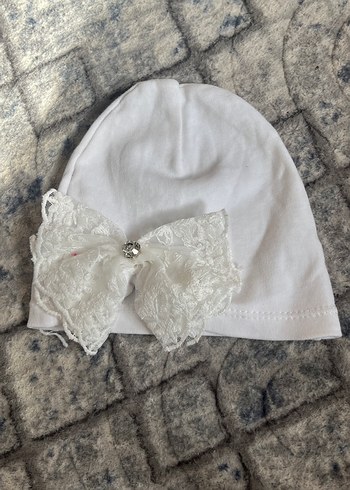 Beyaz Tüylü Kelebekli Çocuk Taç - Görsel 2