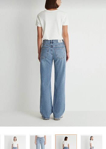 Victoria Premium Puslu Açık Jean Pantolon - Görsel 3