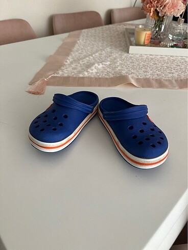 30 Beden mavi Renk Crocs orjinal 30 no