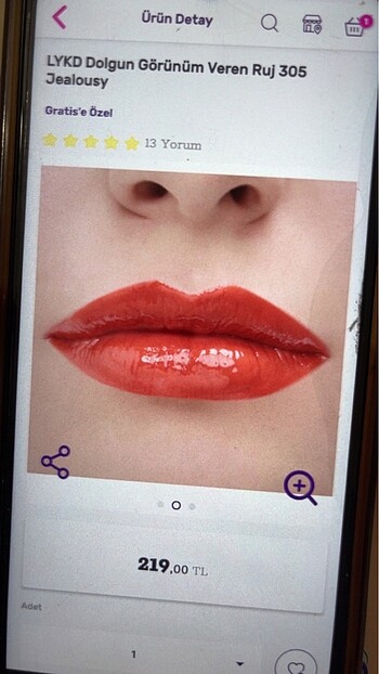 Diğer lykd maskara ve gloss