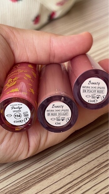 Golden Rose gloss golden rose