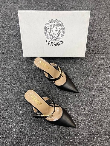 universal Beden siyah Renk Versace Topuklu Ayakkabı ????