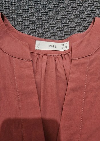 Pembe Bohem Midi Elbise Uzun Kollu - Görsel 3