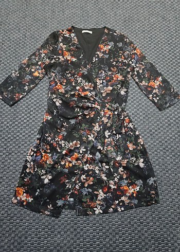 Bohem Çok Renkli Mini Kadın Elbise - Görsel 3