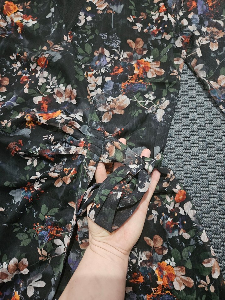 Bohem Çok Renkli Mini Kadın Elbise - Görsel 4