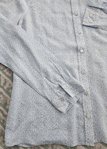 Açık Mavi Kadın Gömlek - Görsel 4