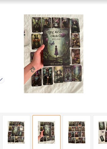 Beden Fairy Realms Oracle - Betuş Peri Tarot destesi Oracle destesi