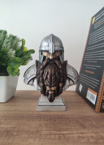 Gimli Büst, El Yapımı Dekoratif Biblo