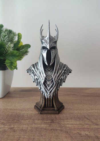 Witch King Büst, El Yapımı Dekoratif Biblo