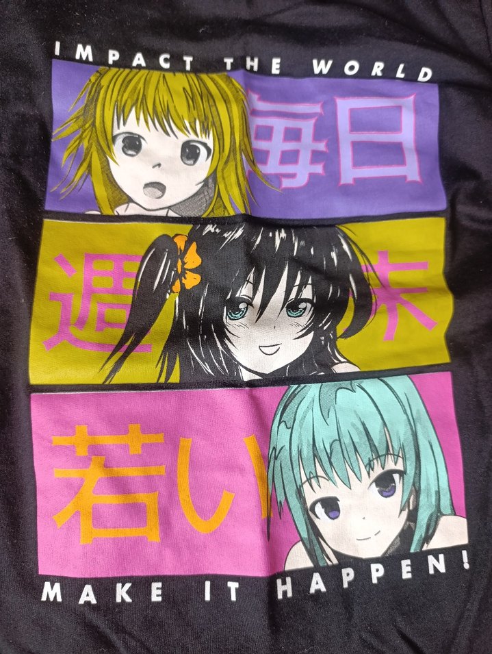 Çok Renkli Uzun Kollu Kız Tişörtü - Görsel 2