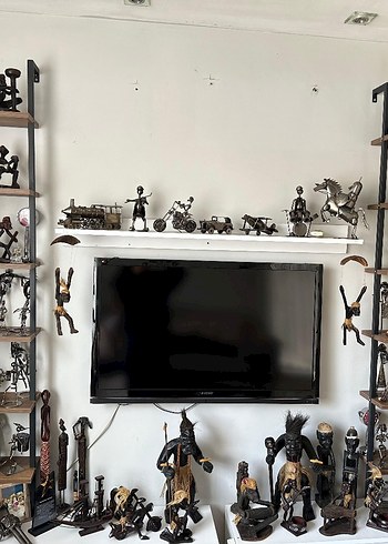 Dekoratif Metal ve Ahşap Figürler - Görsel 4